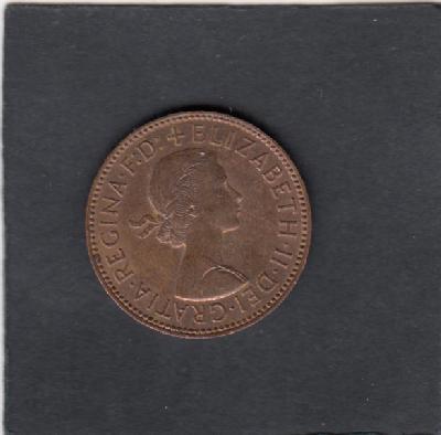 Beschrijving: 1/2 Penny SHIP